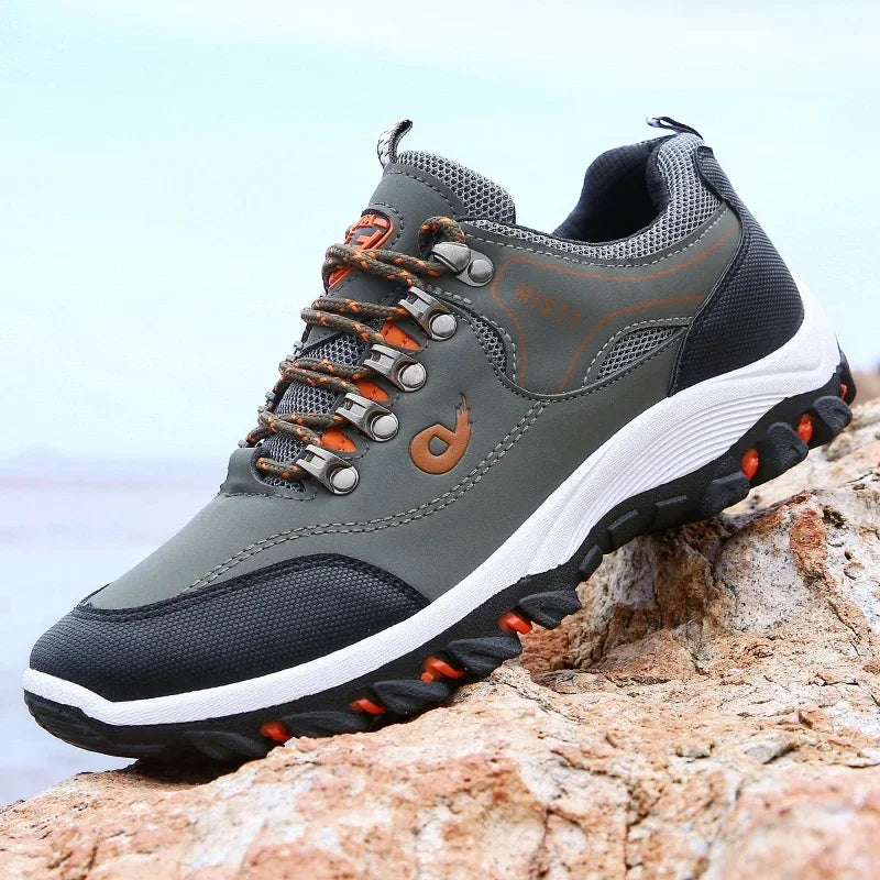 Men Hiking Shoes Sneakers (Comfortable Lightweight Shoes)