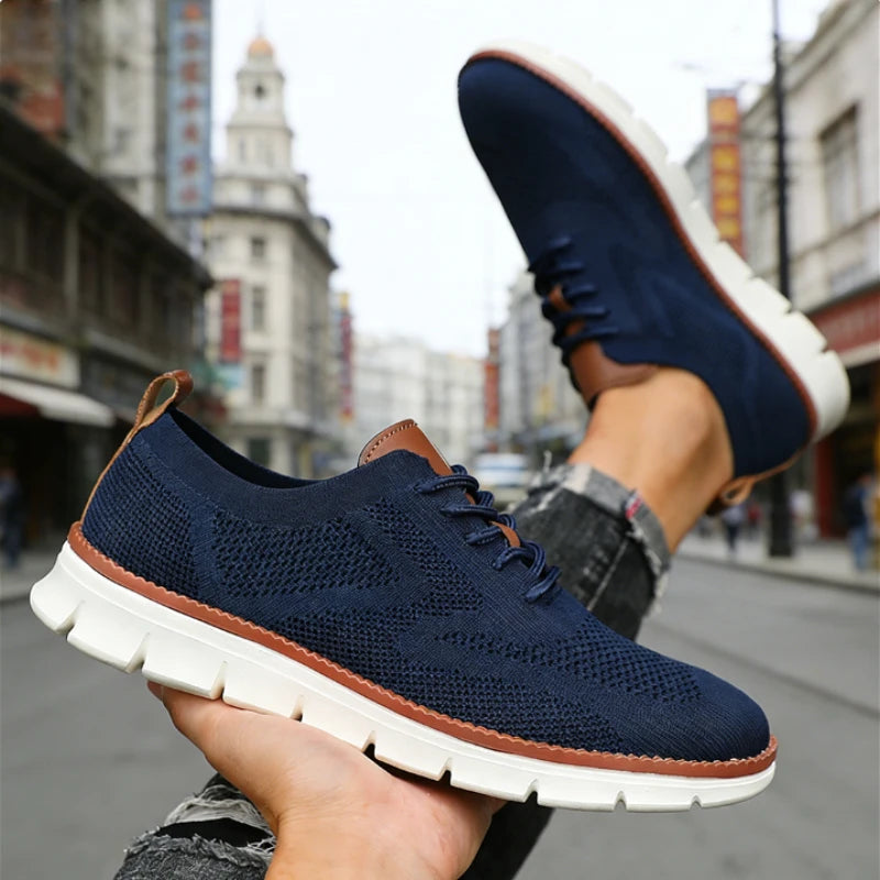 Outdoor Men Causal Sneakers Lightweight (Breathable and Shock Absorbent)