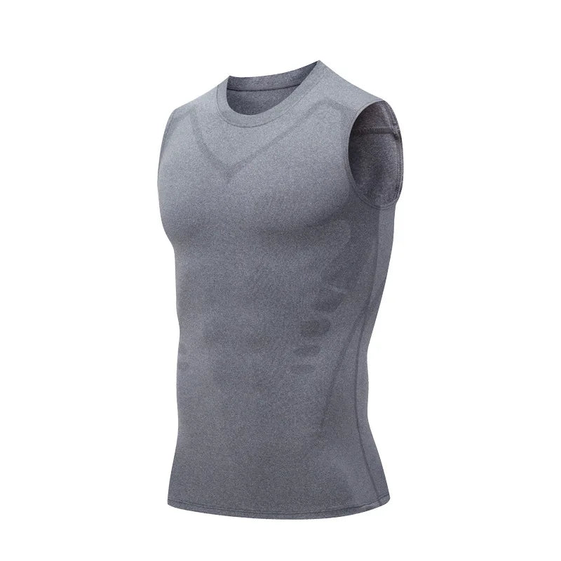 Mans Compression Tank Top Gym Shirt