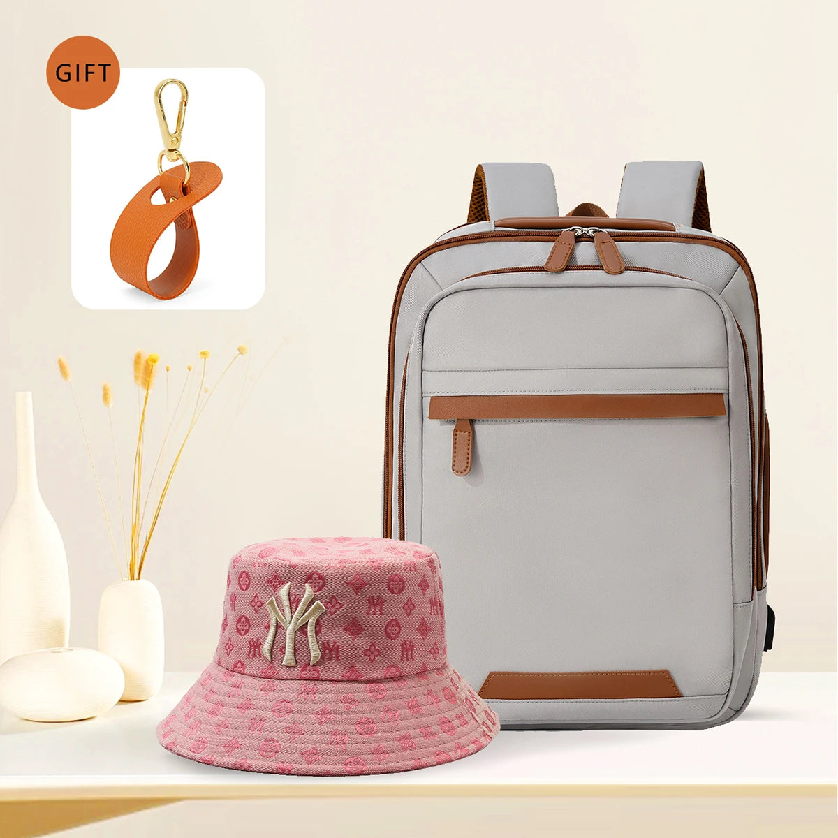 High-Quality USB Rechargeable Backpack for Men & Women