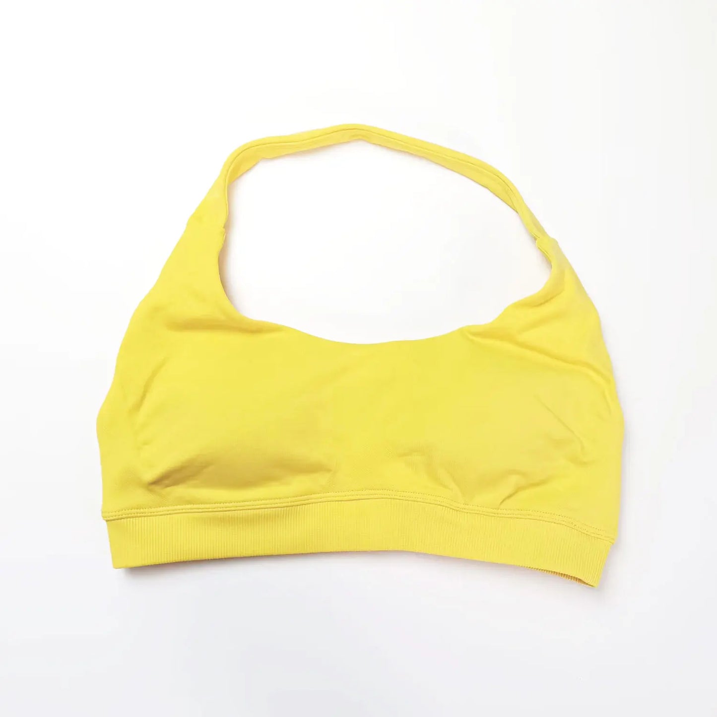 Impact Sports Bra Women Seamless Halter Top High Support