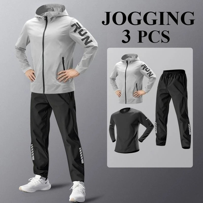 Sports Outfit for Men Set Running Compression Sport Suit