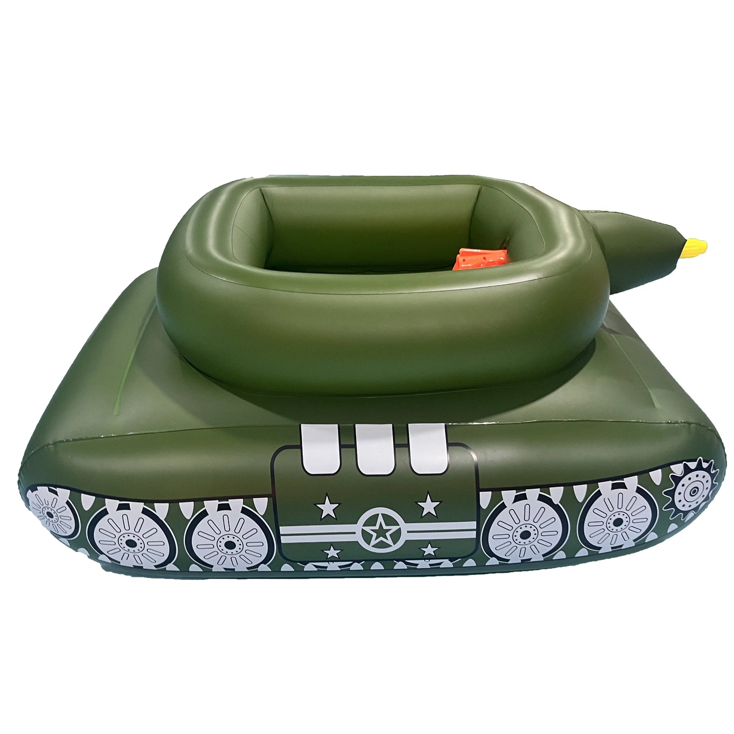 PVC inflatable tank with water gun spray