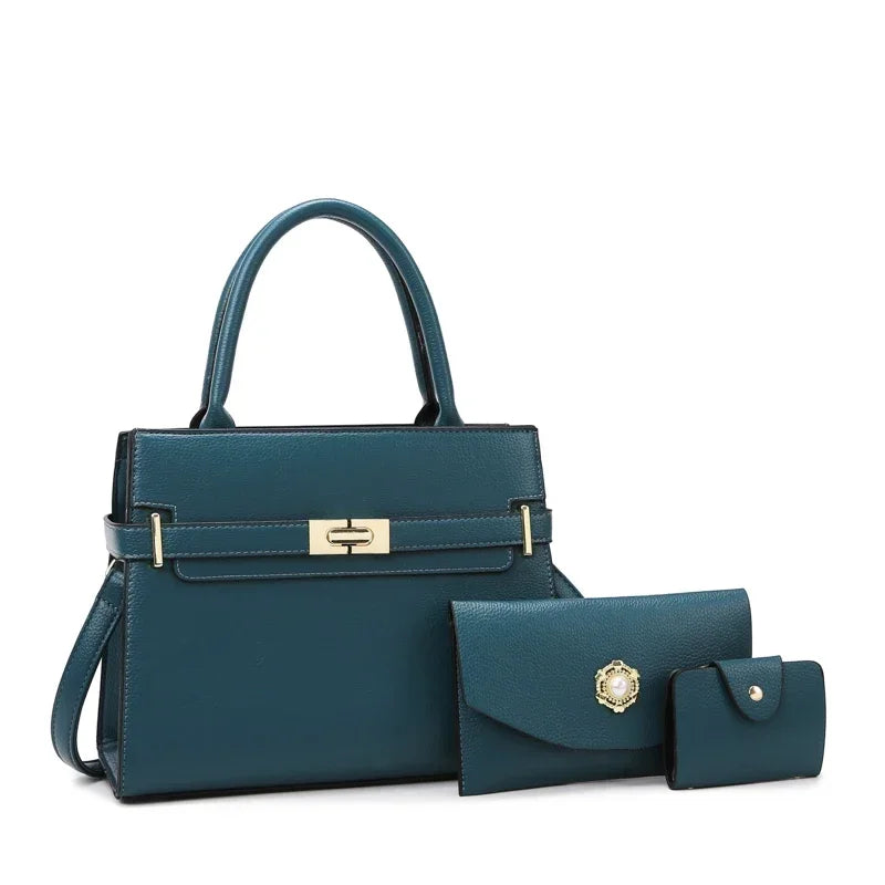 Luxury 3 Sets Or 1 Big Bag Women's Large Capacity Bags