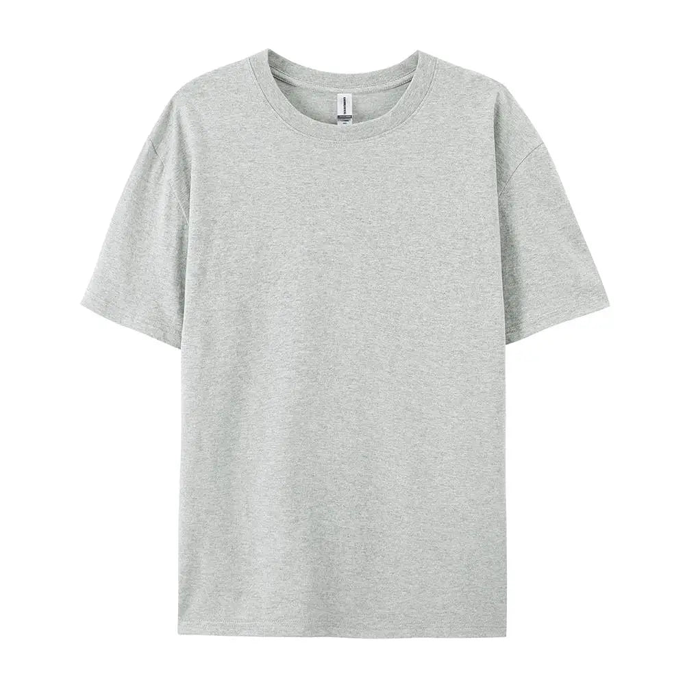 100% Cotton Solid T-shirts Women Sporty Short Sleeve