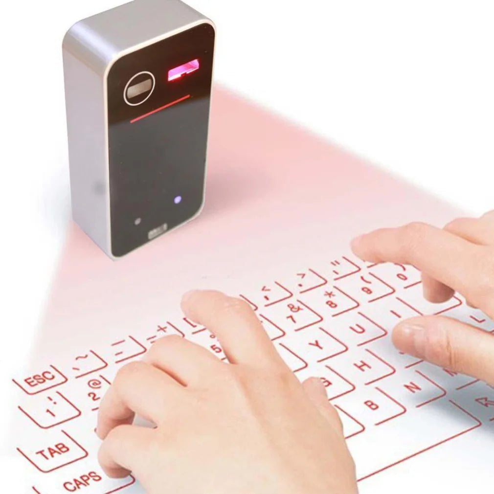Portable Bluetooth Laser keyboard Wireless Virtual Projection