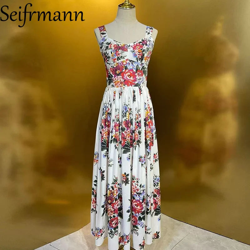 Seifrmann 2026 Women's Dress Sexy Spaghetti Strap Backless