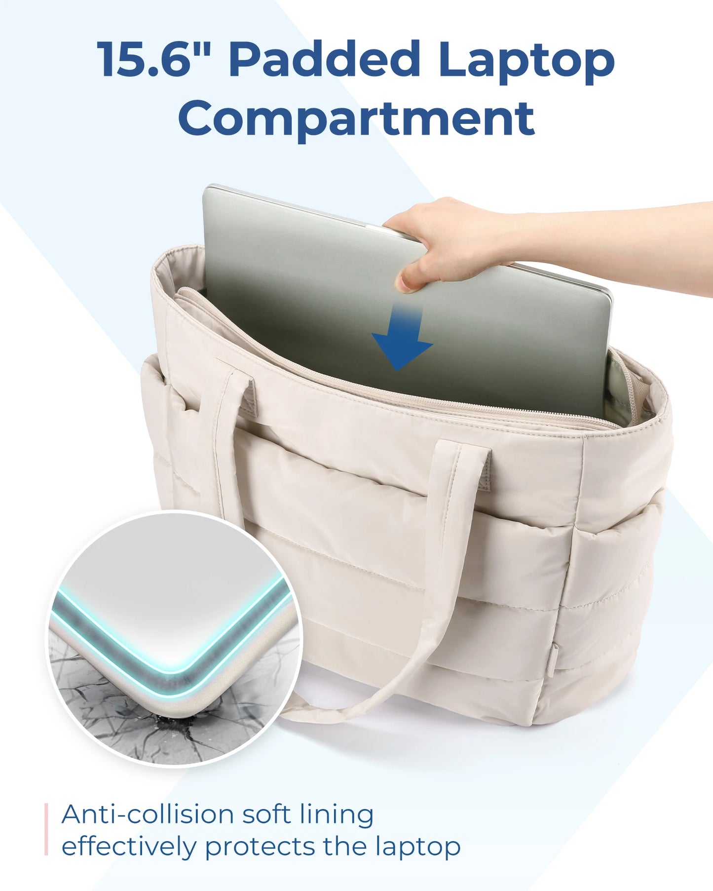 Smart Bag for Women Large Capacity, Student Class Shopping bag