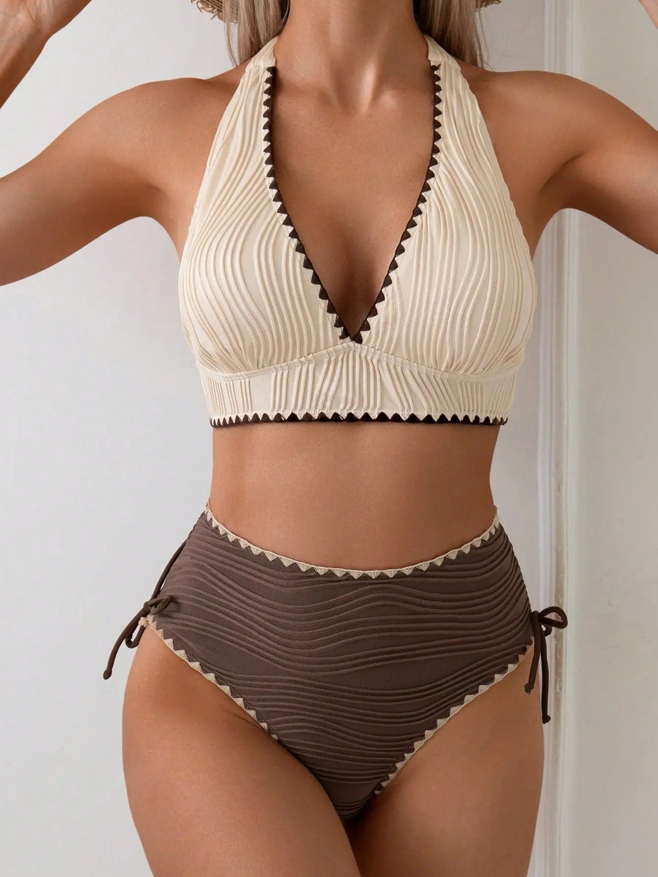 High Waist Bikini Set Swimsuit for Women