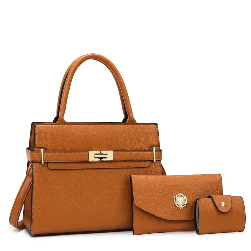 Luxury 3 Sets Or 1 Big Bag Women's Large Capacity Bags