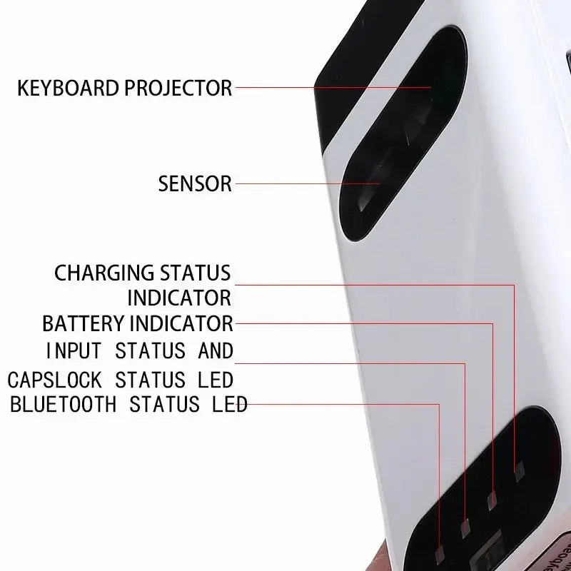Virtual Keyboard Laser Projection for Computer Phone