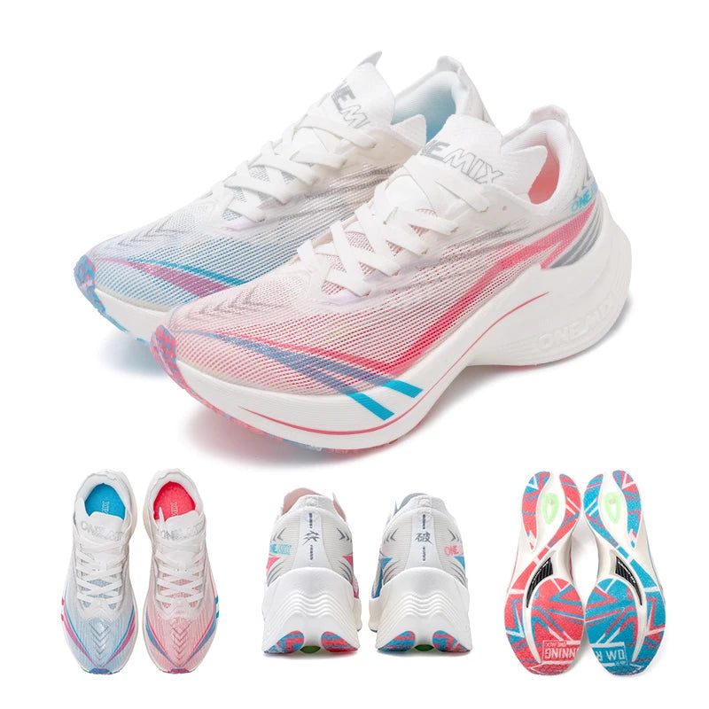 ONEMIX 2026 Marathon Running Shoe Pro Stable Support For Shock-absorbing Ultralight Bounce Sneakers (Asian Design)