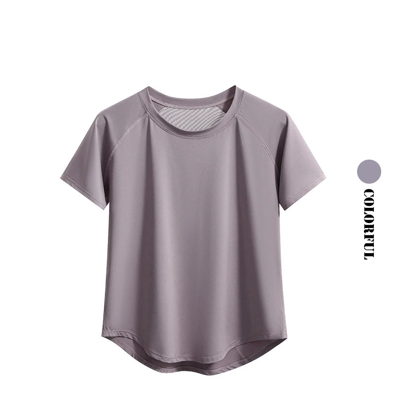 Yoga Tops Sportswear Woman Gym Shirts
