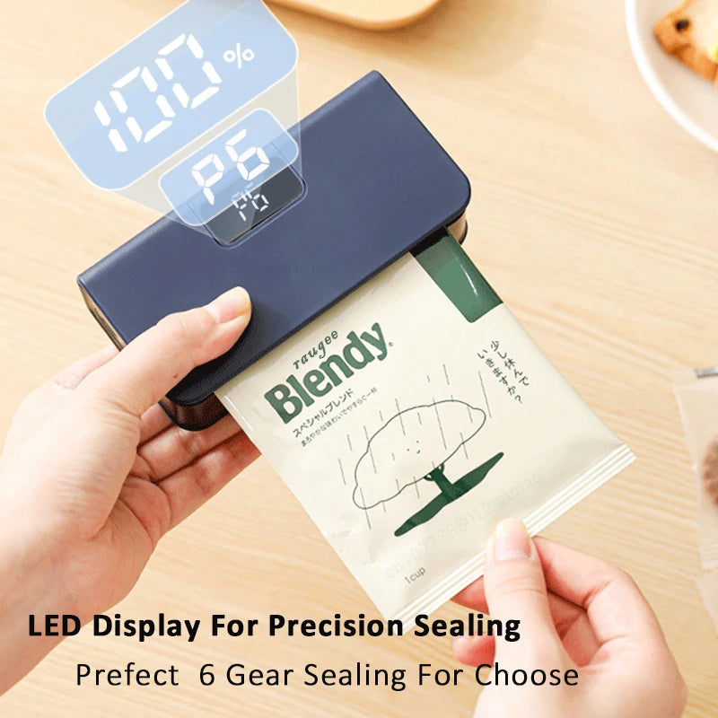 Mini Handheld Heat Bag Sealing Machine Plastic Bags Sealer