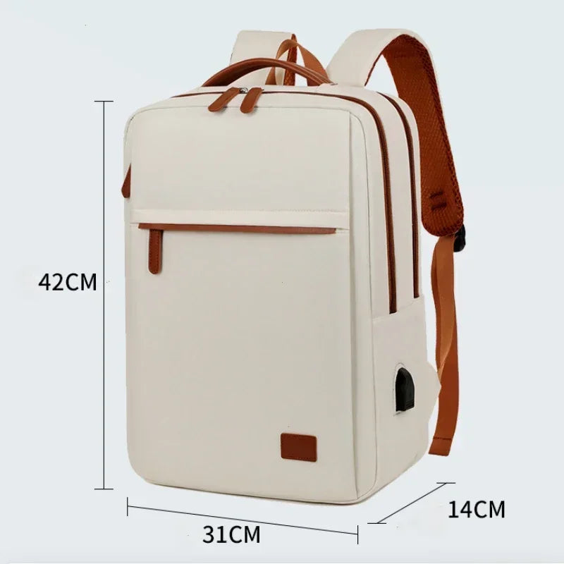 USB Men's / Women's Advanced Sense Leisure Travel Back Pack