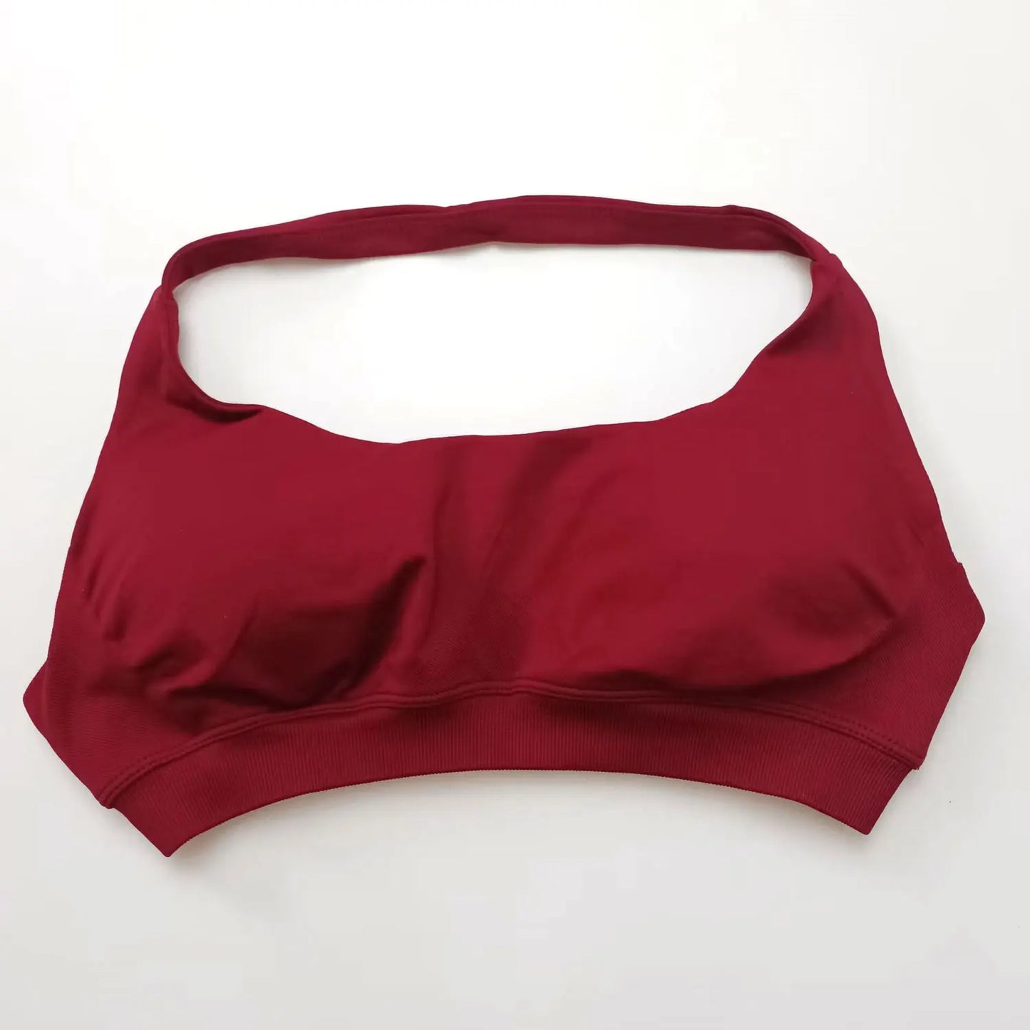 Impact Sports Bra Women Seamless Halter Top High Support