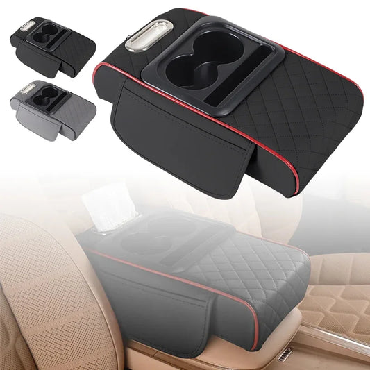 Car Center Console Organizer, Car Armrest Storage Box