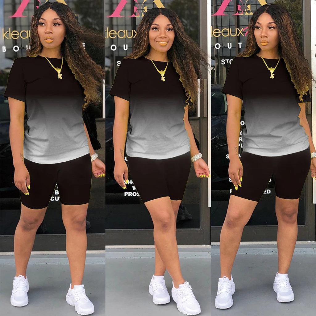 Two Piece Outfits for Women Summer Short