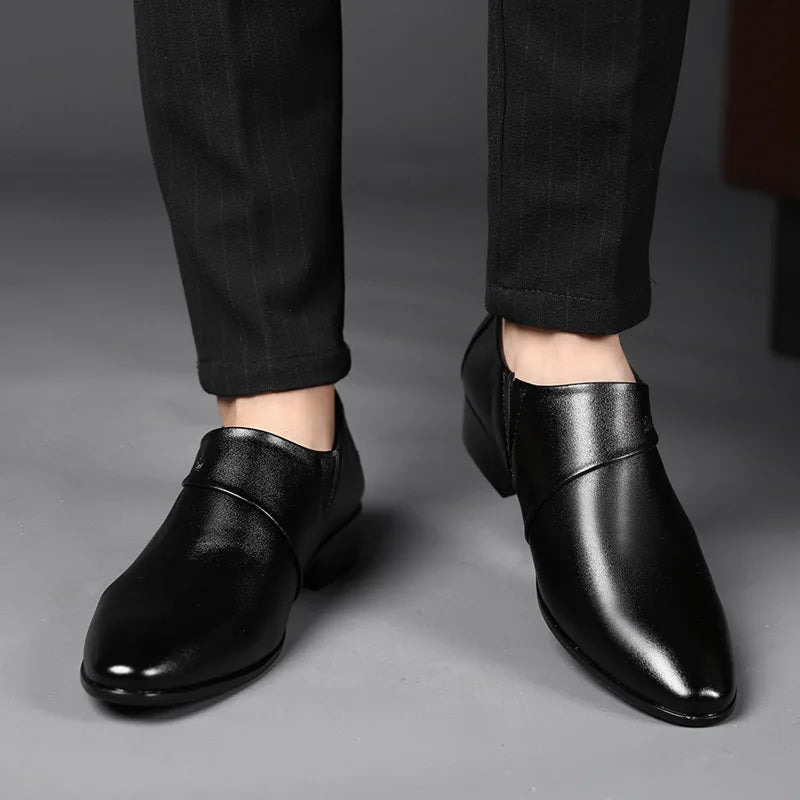 Oxfords Leather Shoes for Men Luxury