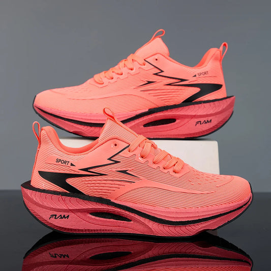 Men/Women Sports Running Shoes Breathable Lightweight Nonskid Sneakers