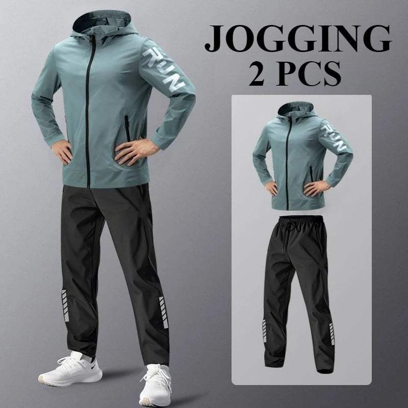 Sports Outfit for Men Set Running Compression Sport Suit