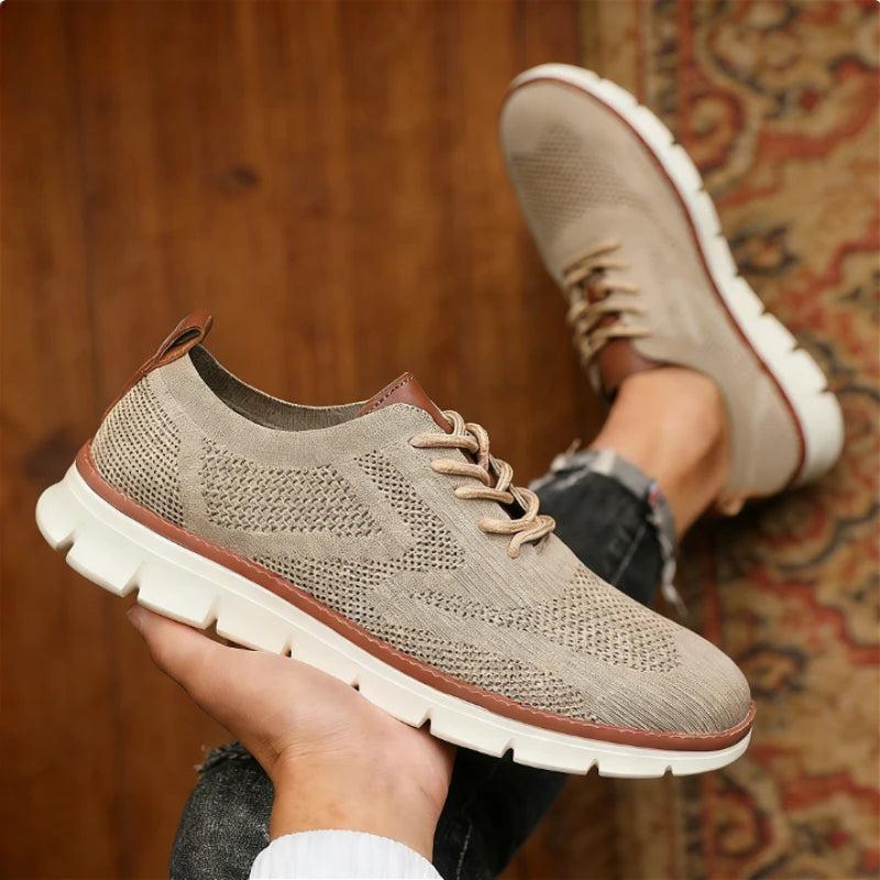 Outdoor Men Causal Sneakers Lightweight (Breathable and Shock Absorbent)
