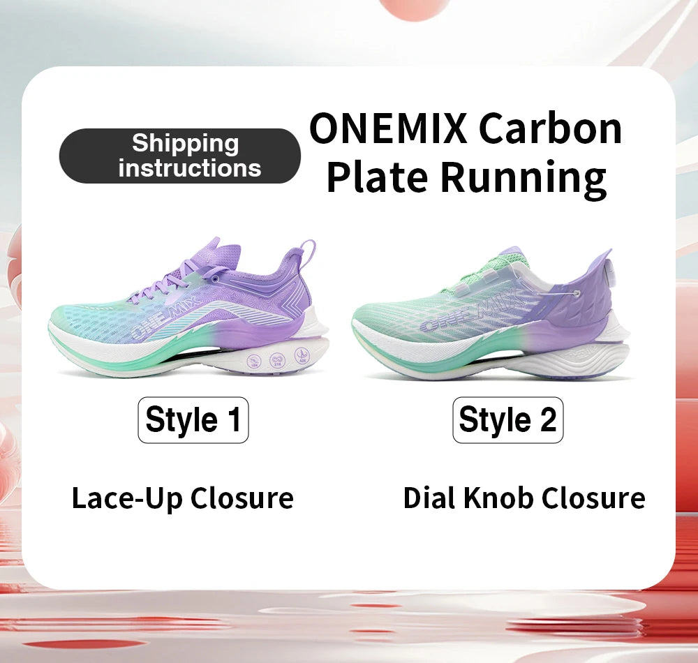 ONEMIX Trail Racing Running Shoes (Asian Design)