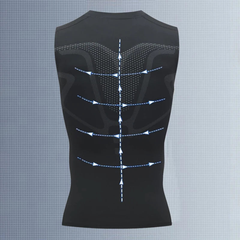 Mans Compression Tank Top Gym Shirt