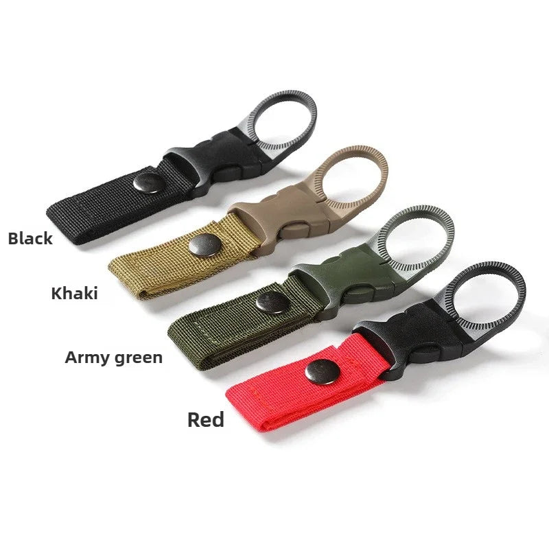 Webbing Water Bottle Holder Climbing Carabiner Belt