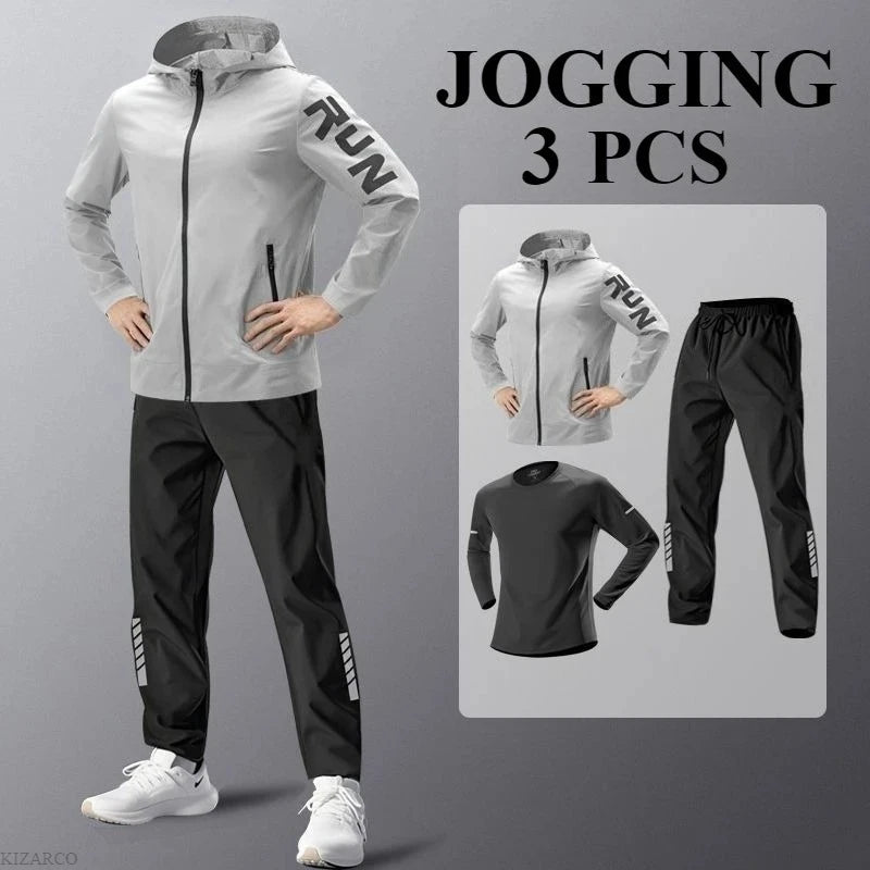 Sports Outfit for Men Set Running Compression Sport Suit
